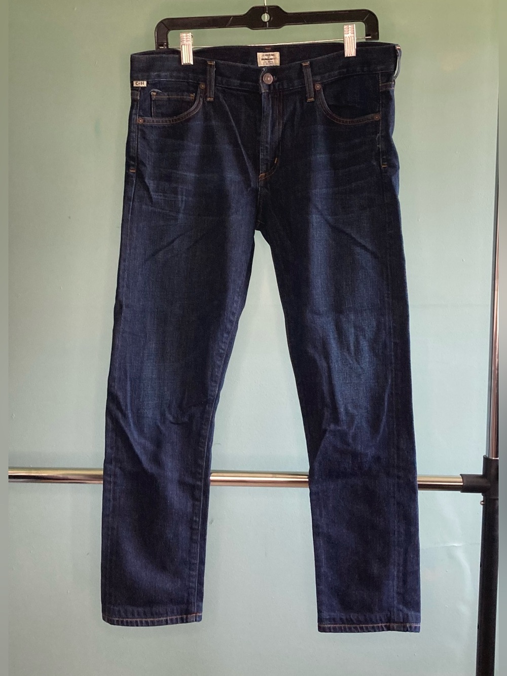 COH Citizens of Humanity Agnes Mid-Rise Slim Straight Jeans Size 28